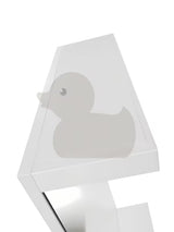 Keramia Pro pravokutni LED ogledalo 80x80 cm u bijelom okviru sa zaštitom IP44, vertikalna orijentacija.