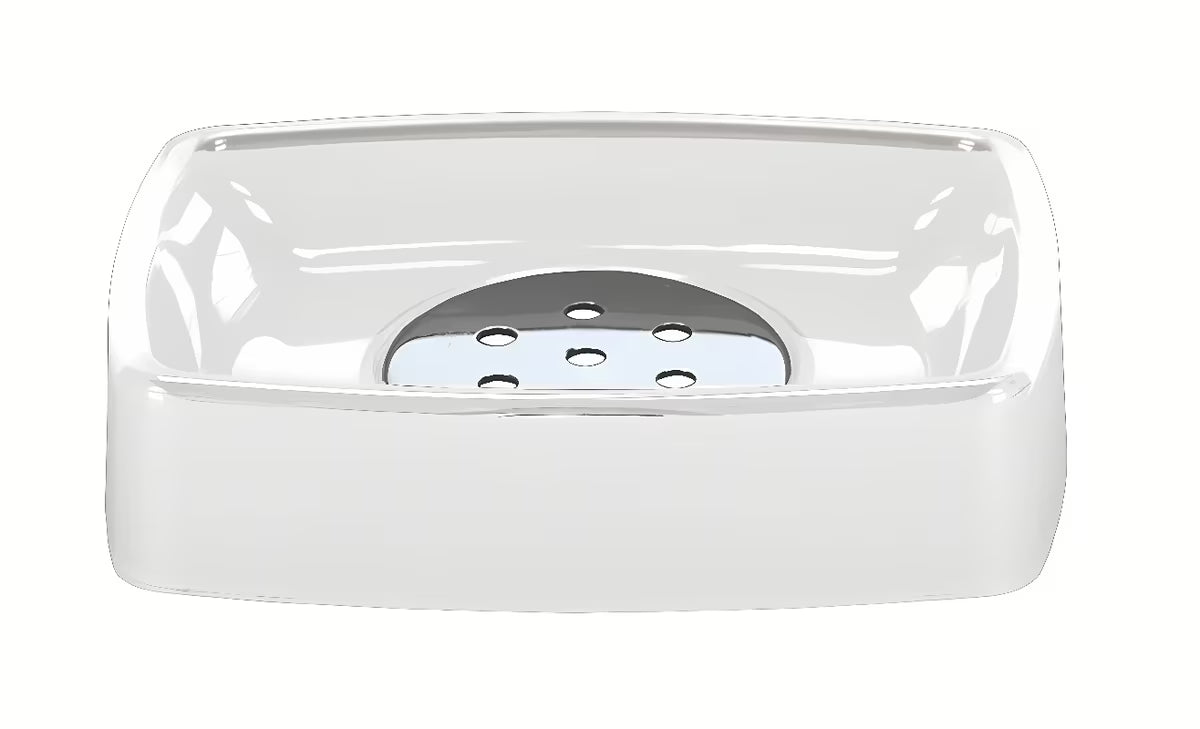 Bijela posoda za milo Kleine Wolke Easy kao praktičan kupaonski dodatak