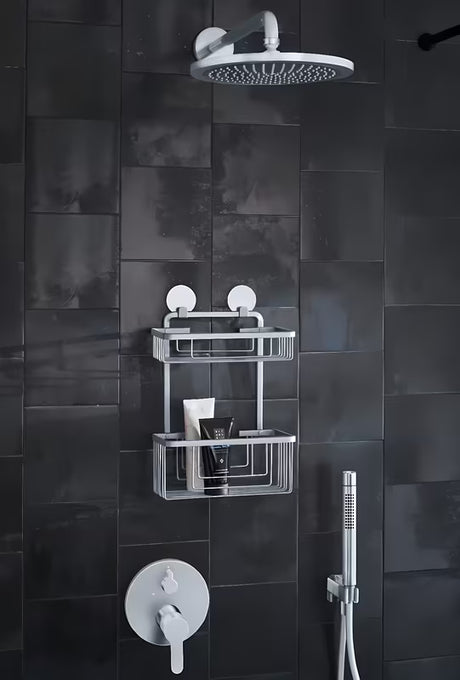 Kopalniška polica Kleine Wolke Rocco v aluminij izvedbi pro montaža z lepljenjem brez vrtanja.