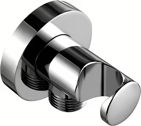 Podometni stenski priključek za prho Kludi Chrome pro za cev s stožčasto matico, priključek G 1/2