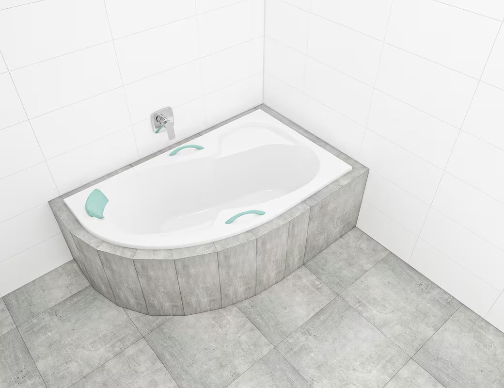 Asimetrična desna akrilna kada Laguna Fortuna Plus 170x100 cm sa sjajnom površinom