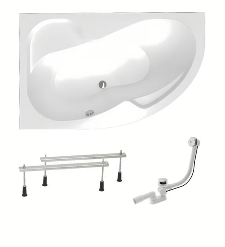 Laguna Fortuna Plus lijeva asimetrična akrilna kada 170x100 cm