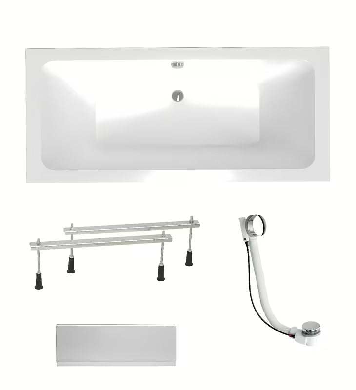 Pravokutna akrilna kada Laguna Nora Plus 170 x 75 cm s univerzalnom lijevom i desnom orijentacijom