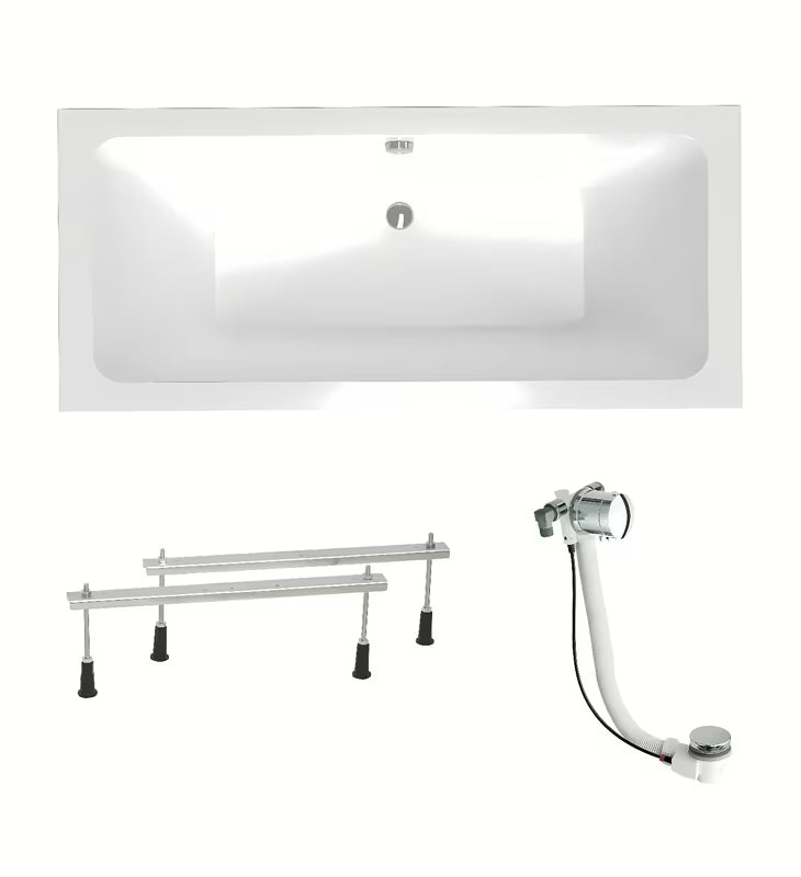 Laguna Nora Plus pravokutna akrilna kada 180x80 cm u lijevoj i desnoj izvedbi