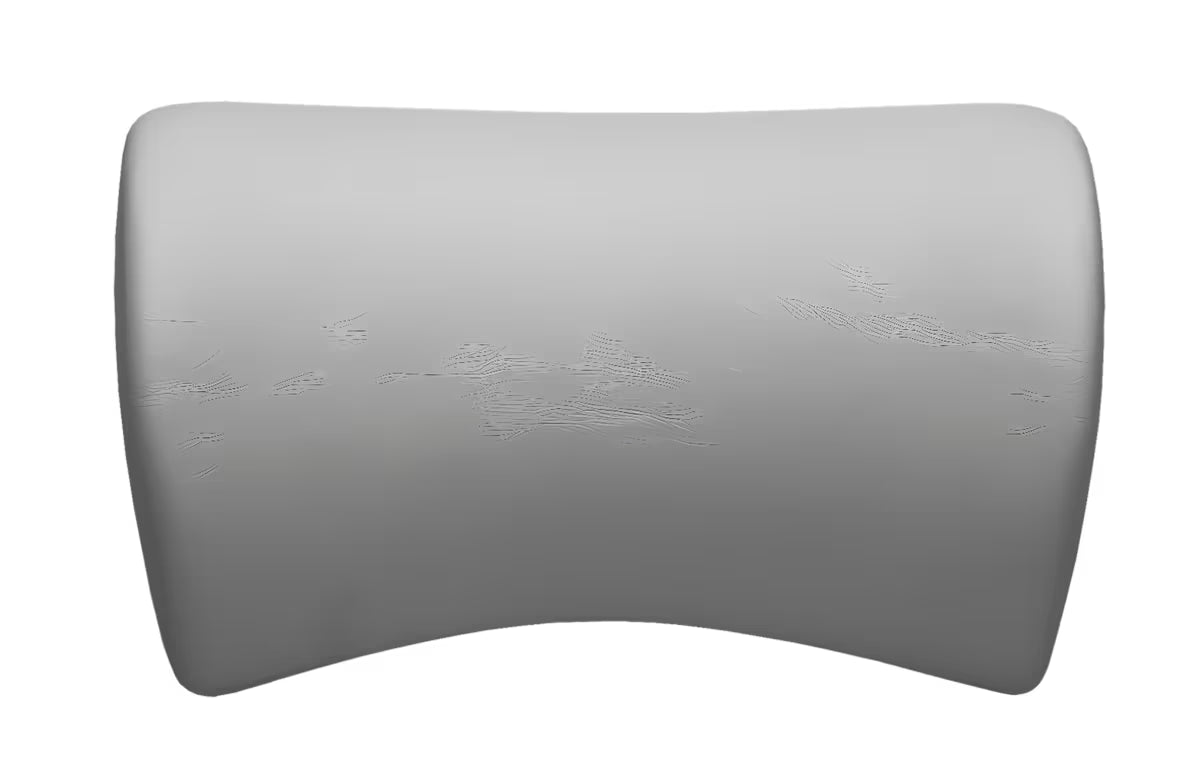 Srebrni naslon za glavu za kadu Laguna pro modeli Syntia i Samanta pro udobnu potporu za glavu i vrat.