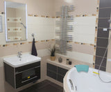 Zeleni naslon za glavu za kadu Laguna Rosa u standardnoj izvedbi pro akrilne kadi.