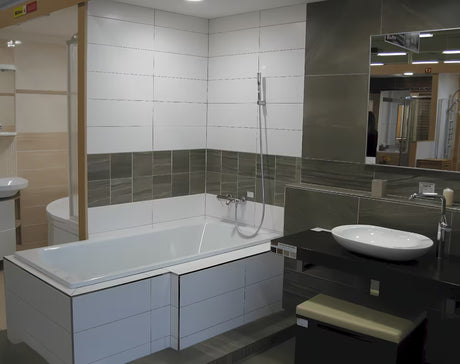 Pravokotna kad Laufen Bolsena 180x80 cm od emajliranog čelika sa zvučnom izolacijom i nogama