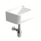 Bel keramični umivalnik Laufen Pro S 45 x 34 cm z odprtino pro za armaturo na sredini