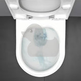 Beli viseča WC školjka Laufen Pro s z brezrobno izvedbo Rimless in skritim pritrjevanjem EasyFit 2.0