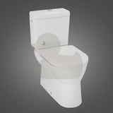Bela WC školjka kombi stoječa WC školjka Laufen Pro s plitvim izpiranjem in odtokom Vario