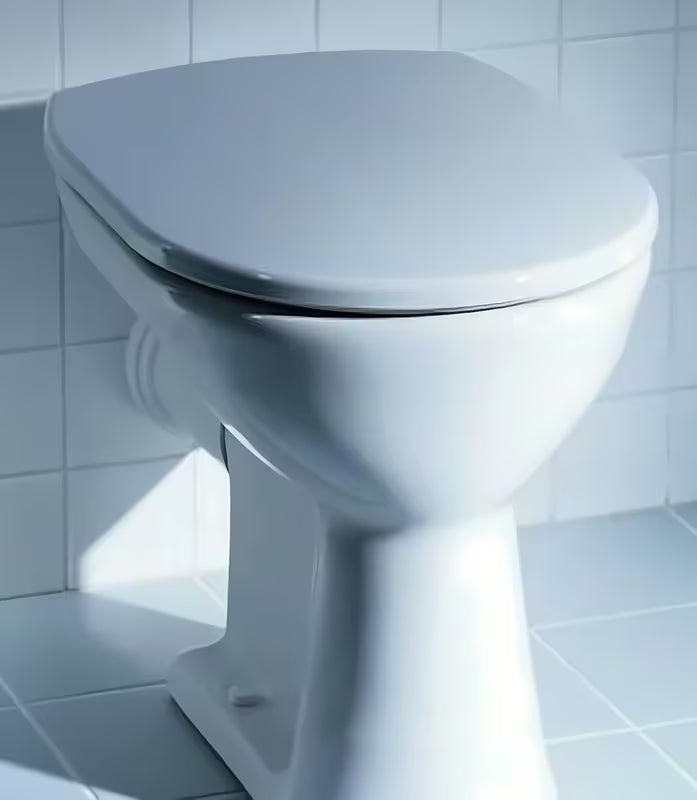 Beli WC deska Laufen Pro iz duroplasta pro za enostavno vzdrževanje in dolgo življenjsko dobo