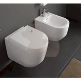 Bel WC deska Laufen Pro iz duroplasta s tehnologijo mehko Zapiranje Soft Close in nerjavnimi tečaji