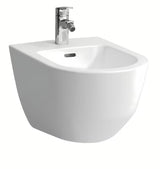 Bijeli viseči bide Laufen Pro s modernog dizajna za kupaonicu