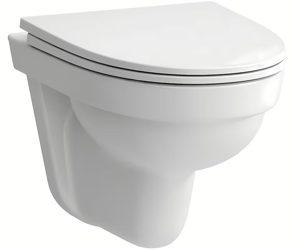 Bel viseča WC školjka Laufen Pro Nordic brez splakovalnega kroga z varčnim splakovanjem 2/4 l