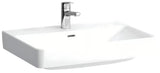 Bel viseče keramični umivalnik Laufen Pro S 70x46,5 cm z odprtino pro za armaturo na sredini