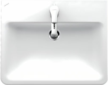 Vgradno keramični umivalnik Laufen Pro S 56x44 cm v beli barvi z odprtino pro za armaturo na sredini