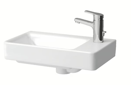 Bijeli keramički umivalnik Laufen Pro S 48x28 cm s otvorom pro slavinu desno