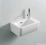 Bijeli keramički umivalnik Laufen Pro S 45 x 34 cm s otvorom pro za slavinu u sredini