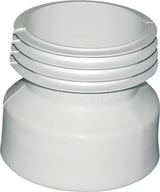 Zunanja ravna gumijasta manšeta za WC pro priključek iztoka v cev 110 mm