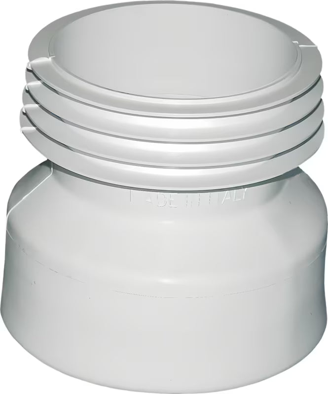 Zunanja ravna gumijasta manšeta za WC pro priključek iztoka v cev 110 mm