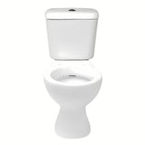 Bel WC monoblok Multi Eur s spodnjim odtokom v tla in kotličkom, vključno z ventili