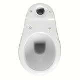 Bel WC monoblok Multi Eur s spodnjim odtokom v tla in kotličkom, vključno z ventili
