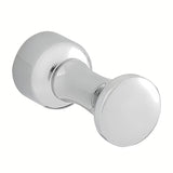 Eleganten majhen nerjaveč kavelj Multi Chrome za kopalnico, za brisače, kopalne brisače, oblačila ali kopalni plašč.