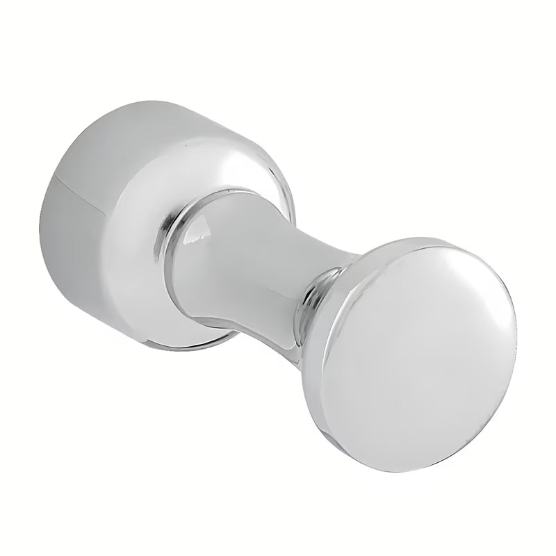Eleganten majhen nerjaveč kavelj Multi Chrome za kopalnico, za brisače, kopalne brisače, oblačila ali kopalni plašč.