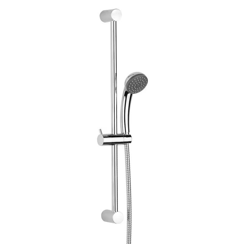Tuš set Multi Chrome z drsnim nosilcem pro za nastavitev višine tuši