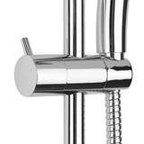 Tuš set Multi Chrome z drsnim nosilcem pro za nastavitev višine tuši