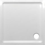 Multi Abs kvadratna tuš kad 90x90 cm iz akrila v beli barvi