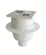 Praktični donji nehrđajući talni sifon Multi u krom izgledu, promjer 50 mm.