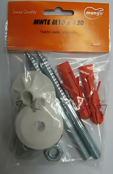 Komplet za pritrditev umivalniki kot montažni paket pro za namestitev umivalniki ali omarice z umivalnikom.