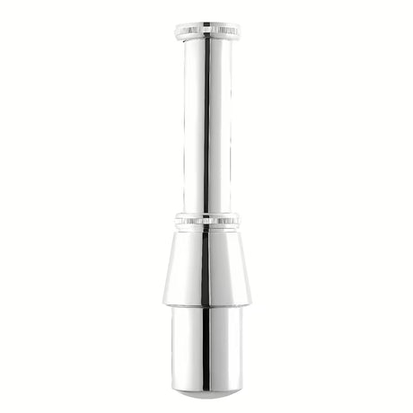 Dizajnerski sifon za umivalnik SIKO Multi v izvedbi chrome pro za umivalnik s premerom 32 mm.