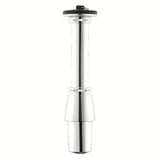 Dizajnerski sifon za umivalnik pro za umivalnik v izvedbi chrome s premerom 32 mm.