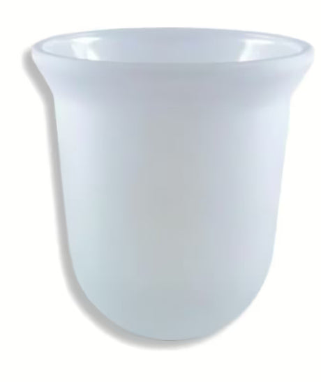 Nadomestna keramična skleda za WC krtače Multi Simple v beli barvi