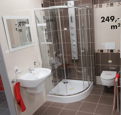 Komplet kopalniških dodatkov Multi Simple v izvedbi chrome z brezčasnim preprostim dizajnom