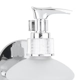 Eleganten dozirnik za milo Multi Simple v izvedbi chrome pro za vsakodnevno uporabo v kopalnici.