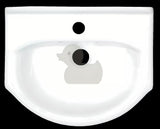 Omarica z umivalnikom Multi Simple 55 cm u dekoru breze za manju kupaonicu.