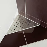 Kotni kanaleta za tuš Multi 30x30 cm od nehrđajućeg čelika s rešetkom i sifonom