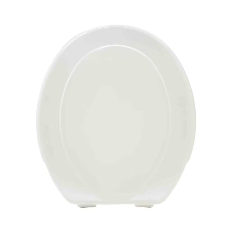 Bela WC deska Multi iz termoplasta s plastičnimi tečaji in skritim pritrjevanjem
