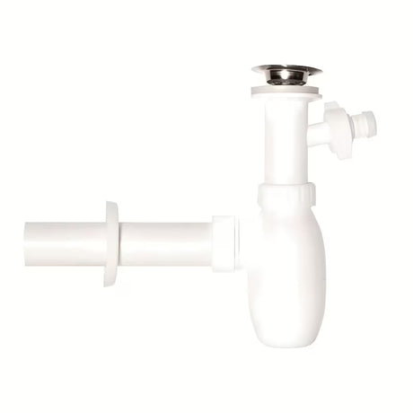 Kromirani sifon za umivalnik SIKO Multi 5/4x40 s nehrđajućom rešetkom i priključkom