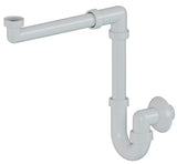 SIKO Multi sifon za umivalnik za kupaonski namještaj pro uštedu prostora, 5/4 matica x 40 mm