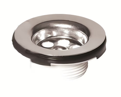 Kromirana odtok za umivalnik Multi, uljevni ventil 64x5/4 bez čepa