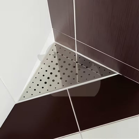 Kotni kanaleta za tuš Multi 30x30 cm iz nerjavečega jekla z rešetko in sifonom