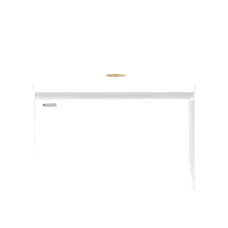 Viseča omarica pod umivalnikom Naturel Ancona 80x46 cm v beli barvi s sijajno površino