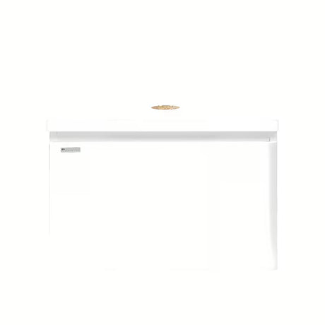 Viseča omarica pod umivalnikom Naturel Ancona 80x46 cm v beli barvi s sijajno površino