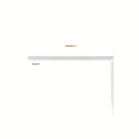 Bijela viseča omarica pod umivalnikom Naturel Ancona 60x46 cm sa sjajnom površinom