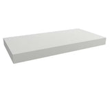 Viseča pult za umivalnik Naturel Dolce v beli mat barvi (white matt), dimenzije 100x50x8 cm.
