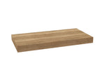 Viseča pult za umivalnik Naturel Dolce v dekorju hrast halifax 80x50x8 cm z laminatno površino